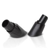 FENCE & DECK RITE Baluster Connectors for 3/4 Metal Balusters, Made with Black Polypropylene 3/4 for Stairs & Decks (Black Polypropylene, Adjustable Baluster Connector BULK)