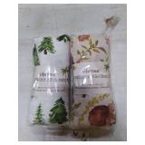 LifeTree Muslin Swaddle Blankets, Woodland Baby Swaddling Wrap Nursery Receiving Blanket for Boys & Girls Unisex, Soft 70% Viscose from Bamboo and 30% Cotton, Large 47 x 47 inches