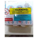 Winlyn 24 Sets Christmas Craft Kits Winter Crafts Popsicle Stick Snowflake Ornaments Decorations Art Sets Craft Stick Snowflake Christmas Stickers for Kids Holiday Classroom Activities Party Favors