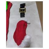 ZZXIAOJIE Green Costumes Kids Costume Long Sleeve Hooded Top and Pants Sets Green Monster Christmas Outfits