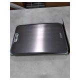 Titanium Cutting Board for Kitchen, Cutting Board Double Sided Food Grade, Pure Titanium/PP, Easy to Clean Large Size 16x11