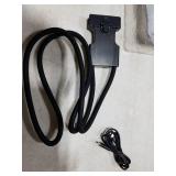 Large 10X Hands Free Magnifying Glass with Light for Reading Neck Wear Magnifier with Adjustable Brightness 50 Led Lights Flexible Gooseneck Full Book Page Magnifier for Seniors Low Vision Elderly