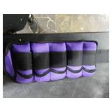 APEXUP 10lbs/Pair Adjustable Ankle Weights for Women and Men, Modularized Leg Weight Straps for Yoga, Walking, Running, Aerobics, Gym (Purple)