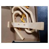 Watbeyoz Wooden Coat Hooks Wall Hooks,Natural Oak Wood Hooks Decorative Vintage Wood Wall Hooks Organizer Heavy Duty Wall Mounted Hooks for Hanging Coats, Key, Cap, Cup (4 Pack)