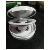 KEYYOU Reusable Magnetic Eyelashes 2 Pair with Applicator No Glue Needed 3D Natural Magnetic Lashes, Easy to Apply & Long Lasting for Daily Use & Events(A05+A05)