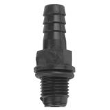 Little Giant CV-10 Check Valve for the following Little Giant Series Condensate Pumps - VCC, VCMA, VCL-14 and VCL-24, 1/4-inch MNPT x 3/8-inch Barbed, Black, 599065