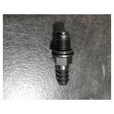 Little Giant CV-10 Check Valve for the following Little Giant Series Condensate Pumps - VCC, VCMA, VCL-14 and VCL-24, 1/4-inch MNPT x 3/8-inch Barbed, Black, 599065