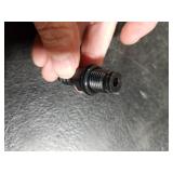 Little Giant CV-10 Check Valve for the following Little Giant Series Condensate Pumps - VCC, VCMA, VCL-14 and VCL-24, 1/4-inch MNPT x 3/8-inch Barbed, Black, 599065