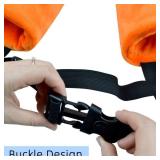 Dog Elbow Protector Fleece Elbow Sleeves with Cotton Pad for Dogs Prevent Injury (Large)