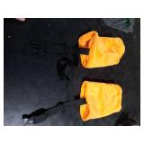 Dog Elbow Protector Fleece Elbow Sleeves with Cotton Pad for Dogs Prevent Injury (Large)