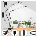 EWPJDK Grow Light 6500K Full Spectrum Plant Grow Lights 84 LED Plant Light with Clip Grow Lamp for Indoor Plants Growing Lamps 1PCS