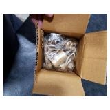 BELLUXE Rusty Harmony Cow Bells 10 Pieces - Vintage Handmade Rustic Lucky Christmas Hanging 2 Inch Bells (Cylinder Shape)