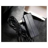 24V 1A Switching Power Supply Adapter 100-240V AC to DC 24V 1A Power Supply, 10ft DC Extension Power Cord with 5.5mm x 2.5/2.1mm DC Plug 10ft Extra Long Cord