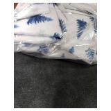 Christmas Kitchen Towels Set of 4, Blue Xmas Tree Snow Hello Winter Merry Christmas Dish Hand Towels, 18x26 Inch Farmhouse Star Snowflake Cleaning for Seasonal Holiday Home Indoor Bathroom Decorations