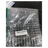 P&P CHEF 8.75 Inch Cooling Baking Rack Set of 2, Stainless Steel Grid Cooking Racks for Roasting Drying Grilling, Oven & Dishwasher Safe, Heavy Duty & Healthy