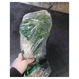 Joyhalo 2ft Small Christmas Tree with Lights Warm White, Pre Lit Table Top Christmas Tree, 61 Branches Mini Xmas Tree with Pine Cones for Room Office Classroom Decoration