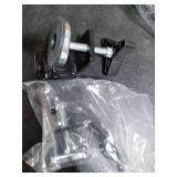 HUANUO Dual Monitor Stand, Fully Adjustable Gaming Monitor Desk Mount for 13-32 Computer Screens, Full Motion VESA 75x75/100x100 with C-Clamp & Grommet Base, Each Arm Holds 4.4 to 19.8 lbs