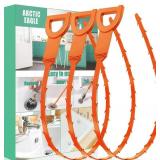 ARCTIC EAGLE Drain Snake Hair Drain Clog Remover - 3 Pack Shower Snake Sink Unclogger Tool with Exquisite Packaging