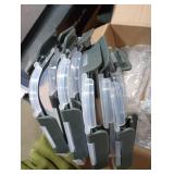 30oz Glass Food Prep Containers 4 Containers 8 Lids