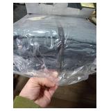 EverGrace Luxury Pearl Velvet Quilt Set Queen Size 3 Pieces, Soft Paisley-Stitch Velvet Comforter Set with Pillow Shams, Lightweight Bedspread Coverlet Bedding Set, Stormy Blue