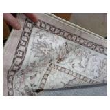 Hallway Washable Runner Rug - 3x10 Kitchen Rugs Entryway Rug Runner Vintage Soft Floor Mat Non Slip Indoor Farmhouse Carpet for Bathroom Living Room Bedroom (3 X 10, Beige)