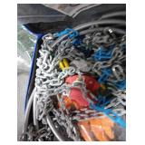 AutoChoice AutoFixing Snow Chains Tire Chains For Light Truck SUV Pickup Trucks, Easy installation, Contains Titanium for Wear Resistance, Set of 2(HRV270,Auto-Trac)