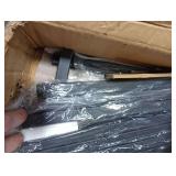 CHOEZON 59.4 Corner Shelf, 5-Tier Industrial Corner Bookshelf, Corner Storage Stand, Plant Stand Display Shelf, Bookcase for Bedroom, Living Room, Home Office, Rustic Brown and Black TCJ10BF