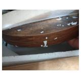 Cupcake Stand, Rotatable Wood Cake Stand, 4-Tier Cupcake Tower, Rustic Tiered Tray Stand for 50 Cupcakes, Dessert Table Display Set for Tea Party, Weddings, Birthday(Brown)