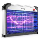 Buzbug LED Bug Zapper Indoor, 3800V High-Voltage, 3 LED Bulbs Up to 50,000 Hours, Electric Mosquito Zapper, Fly Trap Mosquito Trap, Fly Killer Fly Zapper -MA009