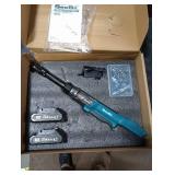 Extended Cordless Electric Ratchet Wrench: 66 Ft-lbs Power Ratchet Wrench 3/8, Brushless Motor, Variable Speed Trigger, 2 Pack 21V Batteries & Charger, 8 Sockets, 1/4& 1/2 Adapter, 3 Extension Bar