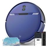 XIEBro Life Robot Vacuum and Mop Combo, Robotic Vacuum Cleaner 2 in 1 with WiFi/App/Voice, Schedule, Water Tank and Dustbin, Self-Charging, Slim, Ideal for Hard Floor, Pet Hair, Carpet