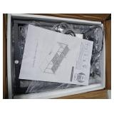 YGEOMER Entertainment Center for 55 50 45 43 40 32 Inch TVs, TV Stand with Power Outlet and Open Storage Shelves, TV Media Console Table for Living Room and Bedroom, Rustic Brown