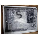 YGEOMER Entertainment Center for 55 50 45 43 40 32 Inch TVs, TV Stand with Power Outlet and Open Storage Shelves, TV Media Console Table for Living Room and Bedroom, Rustic Brown