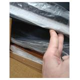 YGEOMER Entertainment Center for 55 50 45 43 40 32 Inch TVs, TV Stand with Power Outlet and Open Storage Shelves, TV Media Console Table for Living Room and Bedroom, Rustic Brown