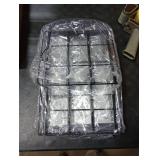 OPNICE Desk Organizer, 4-Tier Desktop File Organizer with Drawer and 2 Pen Holders, Office Desk Accessories, File Sorters, Workspace Organizers for Office Supplies(Black)