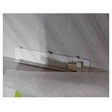 Wireless Keyboard and Mouse Combo - Full Size Slim Thin Wireless Keyboard Mouse with Numeric Keypad 2.4G Stable Connection Adjustable DPI - Rose Gold & White