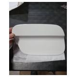 Etersec 5NN809909 White Fuel Filler Door Gas Tank Cap Cover Compatible with Volkswagen Tiguan 2019-2023, Replaces 5NN809909A, 5NN-809-909-A