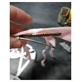 Tassel Ribbon Bow Hair Clips 3Pcs