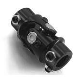 RABROPAR 5/8 36 Spline X 3/4 DD Black Single Steering Shaft Universal U Joint Coupler
