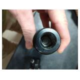 RABROPAR 5/8 36 Spline X 3/4 DD Black Single Steering Shaft Universal U Joint Coupler