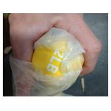 Amazon Basics Vinyl Coated Dumbbell Hand Weights, 2 Pounds, Pair, Yellow