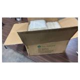 5000count White Paper Straws (20 packs of 250) - Retail: $0