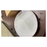 4 pack 10\" Stoneware Wethersfield Dinner Plate White - Thresholdâ¢