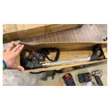 Electric Weed Wacker Cordless Weed Trimmer Eater Battery Powered with 2 Battery Operated & Charger & Wheels, Lightweight 3 in 1 Grass Trimmer/Brush Cutter/Lawn Edger for Lawn, Garden - Retail: $0