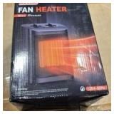 Space Heater, 1500W Electric Heaters Indoor Portable with Thermostat, PTC Fast Heating Ceramic Room Small Heater with Heating and Fan Modes for Bedroom, Office and Indoor Use - Retail: $0