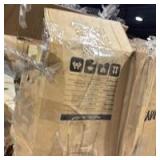 Dining Chairs, Modern PU Leather Dining Room Chair with Sturdy Metal Legs, Upholstered Seat Dinner Chairs Accent Side Chairs for Indoor Kitchen Living Room (Light Grey, Set of 2) Colamy - Retail: $0