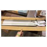 MOOITEK 3\" 10Ft PVC Line Set Cover Kit for Ductless Mini Split Air Conditioners, Decorative PVC Slim Line Cover for Central AC & Heat Pumps Systems Tubing Cover White - Retail: $0