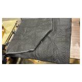 Studio Large Sound Dampening Blanket, Sound Insulated Blanket Sound Absorbing Blanket with Grommets for Soundproofing Noise Reduction Light Blocker Basement Recording Studio - Retail: $0