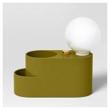 2 pack Orb Shade Organizer Novelty Table Lamp Green - Room Essentialsâ¢ - Retail: $16