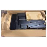 Panana 5/7 Drawer Chest, Wooden Tall Dresser Storage Dresser Cabinet with Wheels, Office Organization and Storage, Bedroom Furniture (Black, 7 Drawer) - Retail: $0